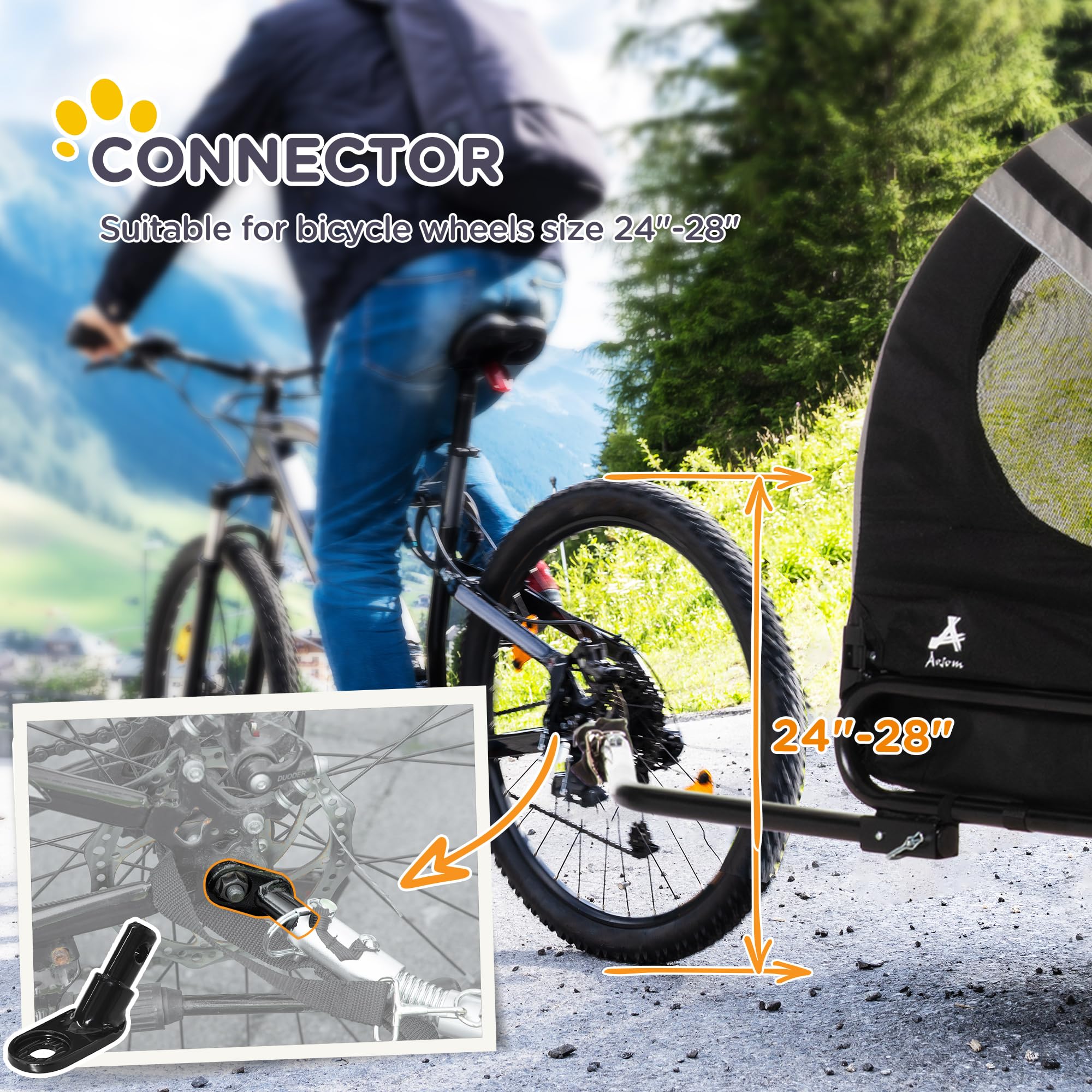 2-in-1 ペット用 自転車トレーラー＆ジョギングベビーカー ブルー＆グレー Amazon.co.jp: Aosom 2-in-1 ペットバイクトレーラー 小型犬用 道路